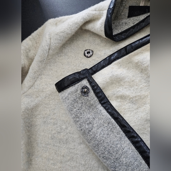 NWT - Cardigan with Draped Front - Coster Copenhagen - Off White - Size L - Picture 12 of 16